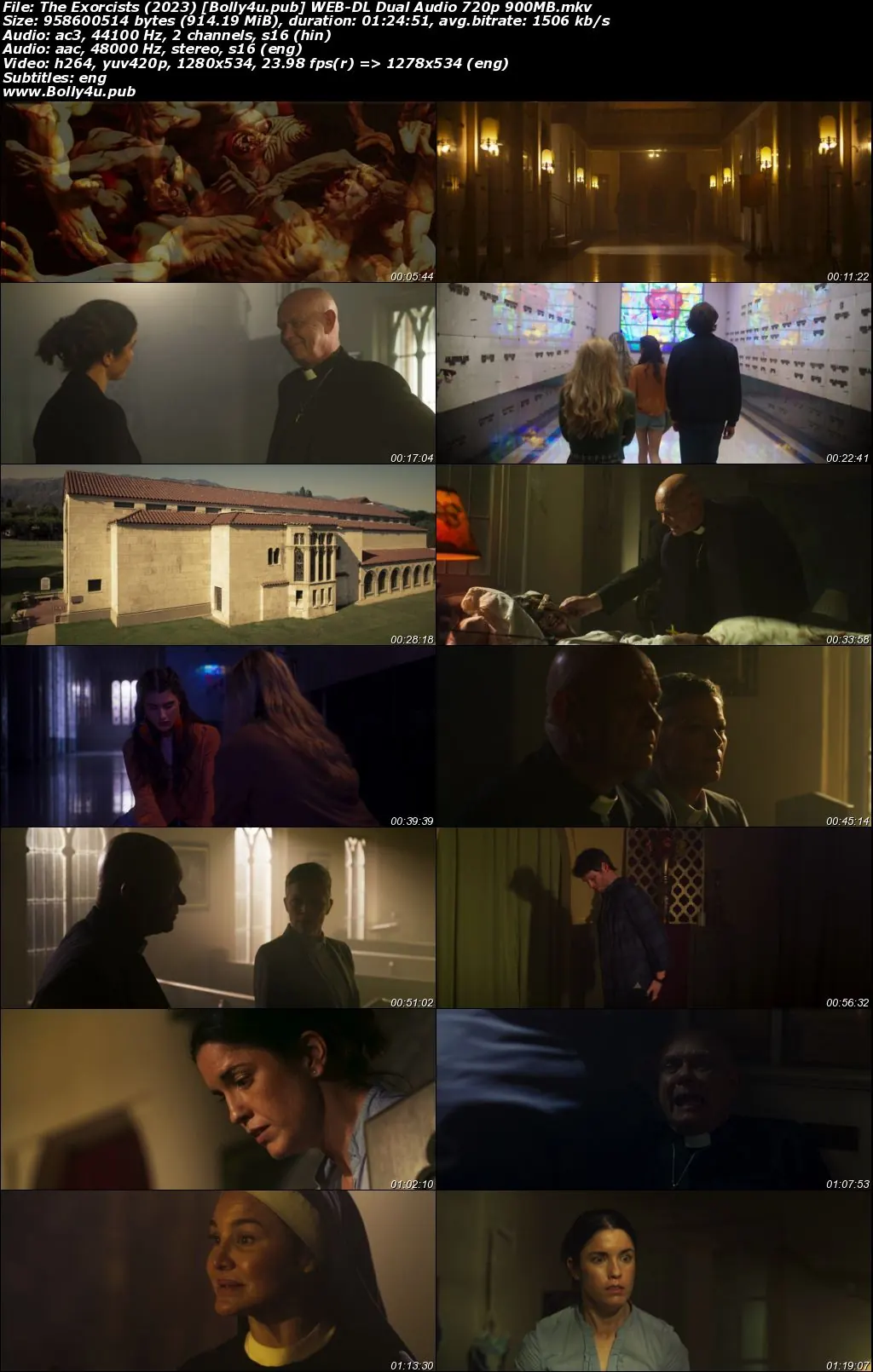 The Exorcists 2023 WEB-DL Hindi Dual Audio Full Movie Download 720p  480p
