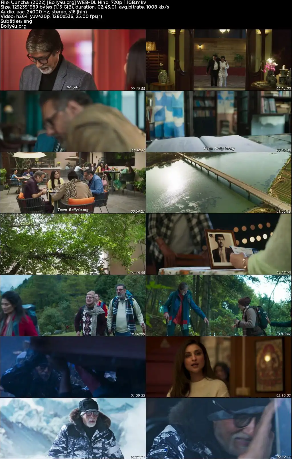 Uunchai 2022 WEB-DL Hindi Full Movie Download 1080p  720p  480p