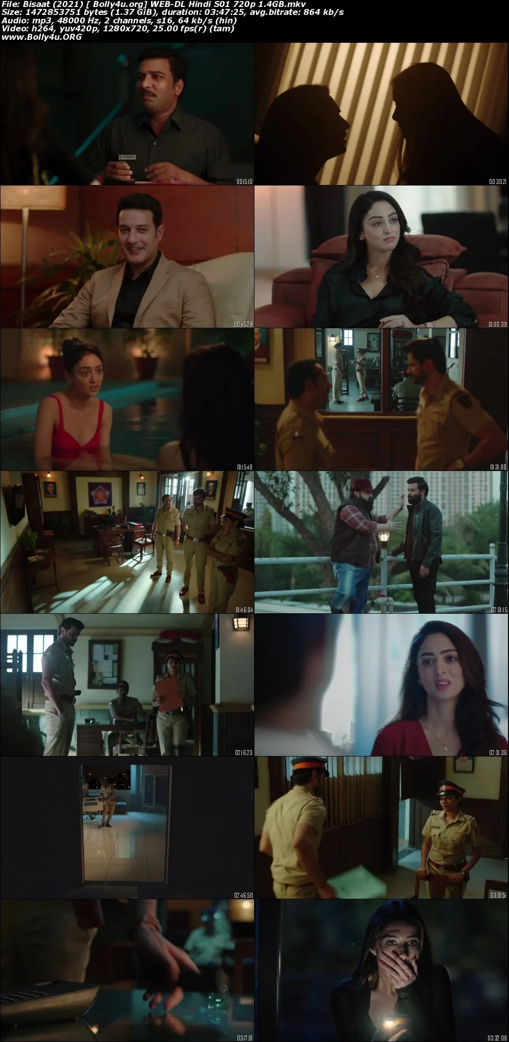 Bisaat 2021 WEB-DL 700Mb Hindi S01 Download 480p Download