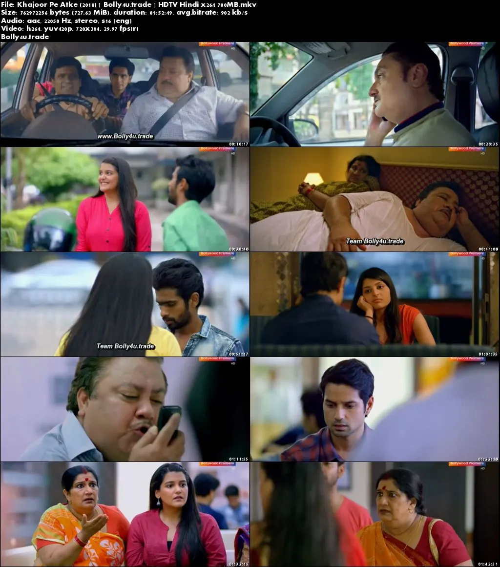 Khajoor Pe Atke 2018 HDTV 350Mb Full Hindi Movie Download 480p