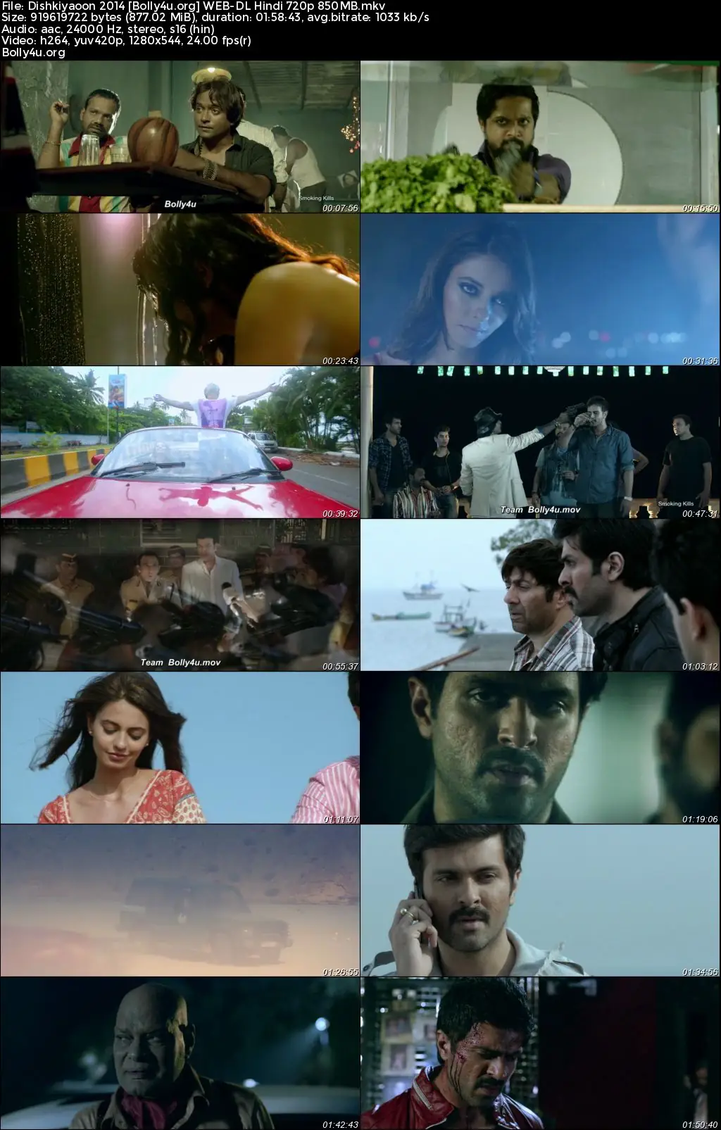 Dishkiyaoon 2014 WEB-DL Hindi Full Movie Download 1080p  720p  480p