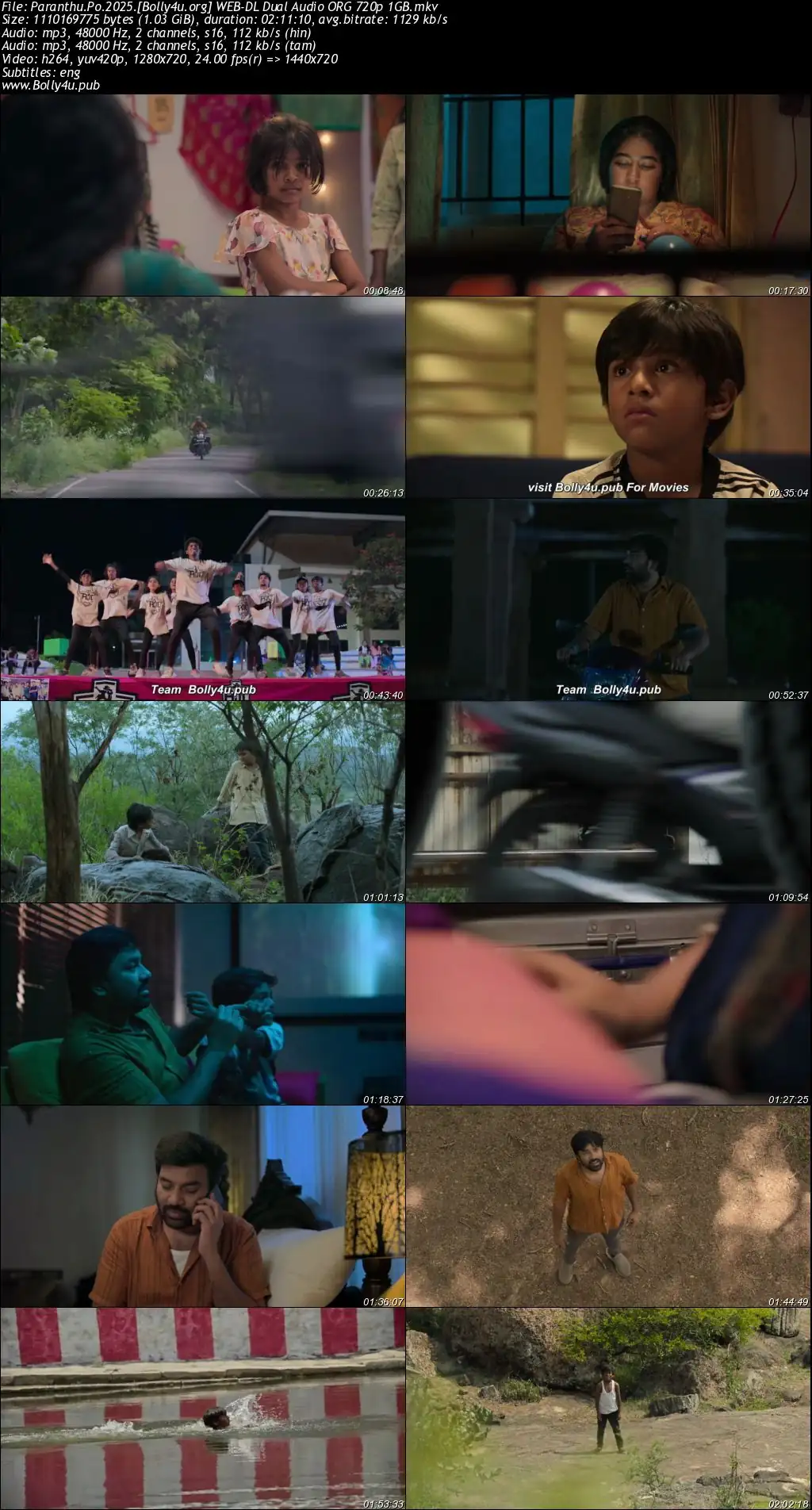 Paranthu Po 2025 WEB-DL UNCUT Hindi Dual Audio ORG Full Movie Download 1080p  720p  480p