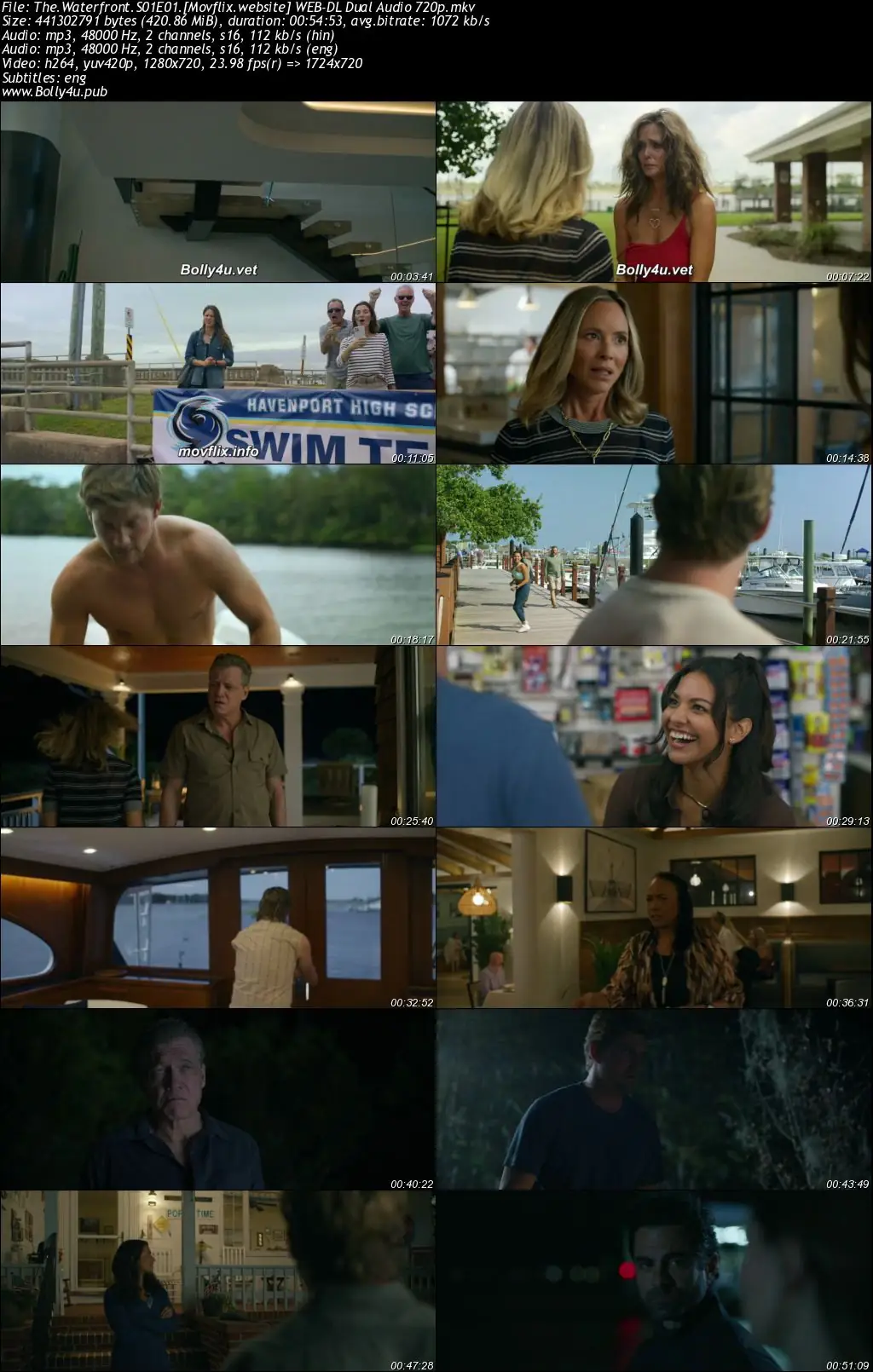 The Waterfront 2025 WEB-DL Hindi Dual Audio ORG S01 Complete Download 720p  480p
