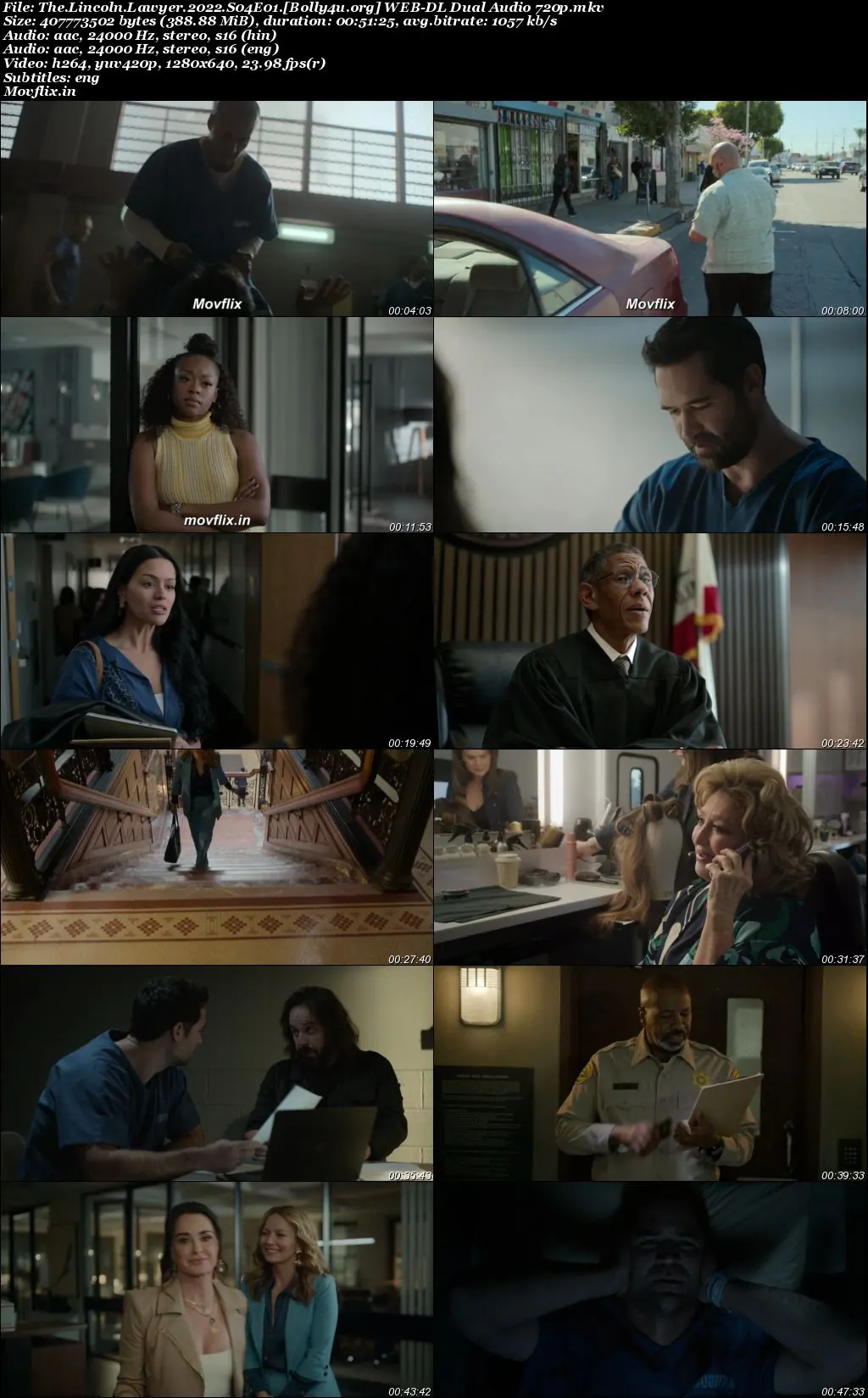 The Lincoln Lawyer 2026 WEB-DL Hindi Dual Audio ORG S04 Complete Download 720p  480p
