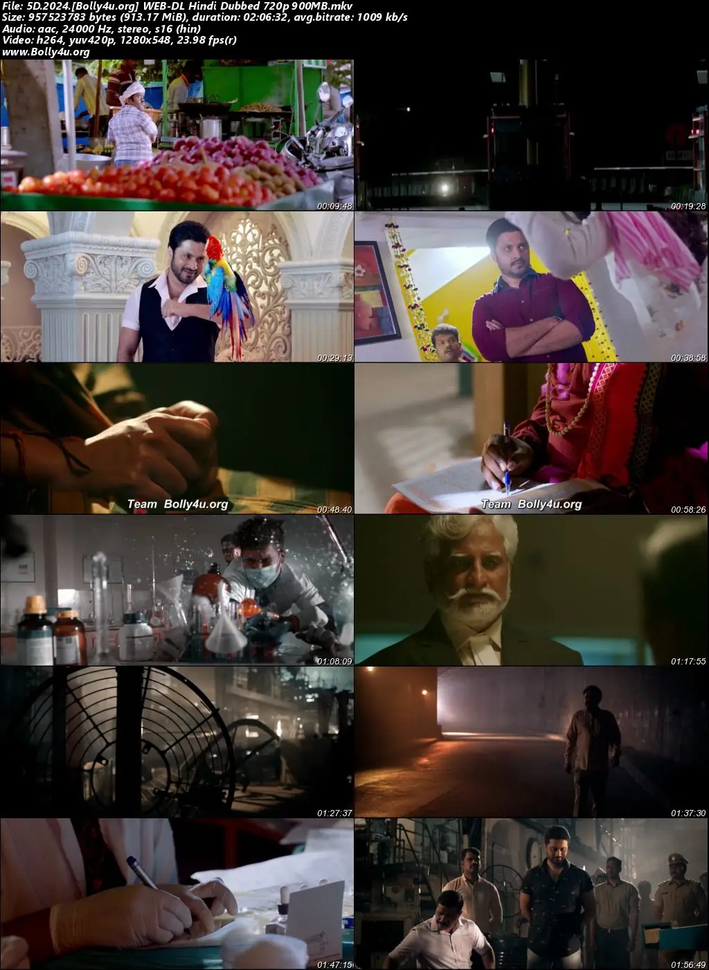 5D 2024 WEB-DL Hindi Dubbed ORG Full Movie Download 1080p  720p  480p