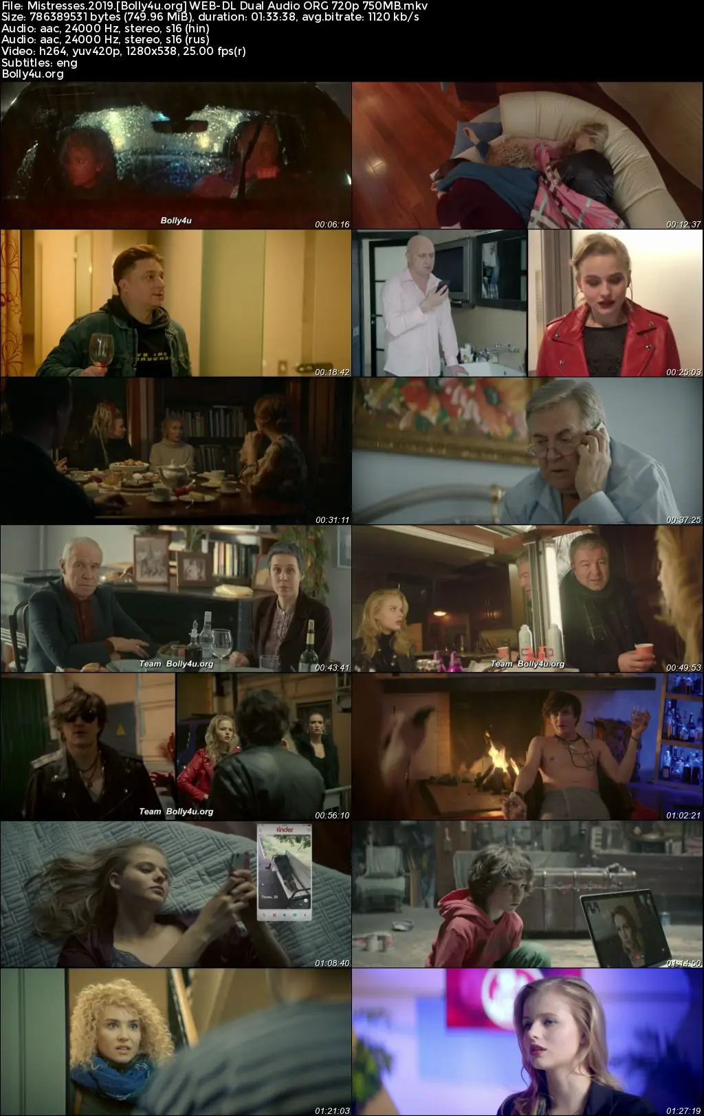 Mistresses 2019 WEB-DL Hindi Dual Audio ORG Full Movie Download 1080p  720p  480p