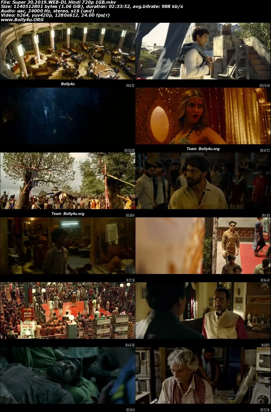 Super 30 2019 WEB-DL 1Gb Full Hindi Movie Download 720p