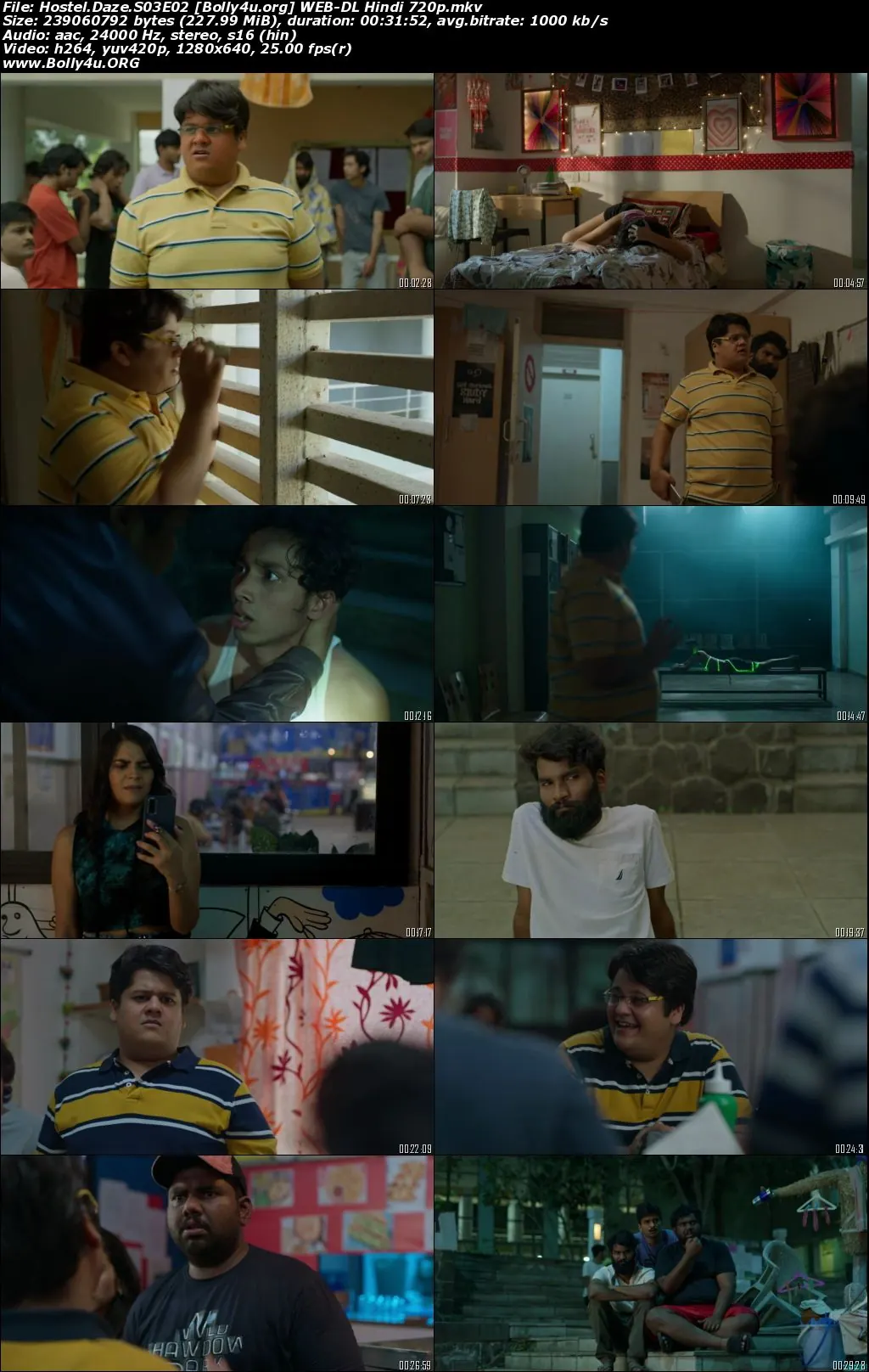 Hostel Daze 2022 WEB-DL Hindi S03 Complete Download 720p  480p
