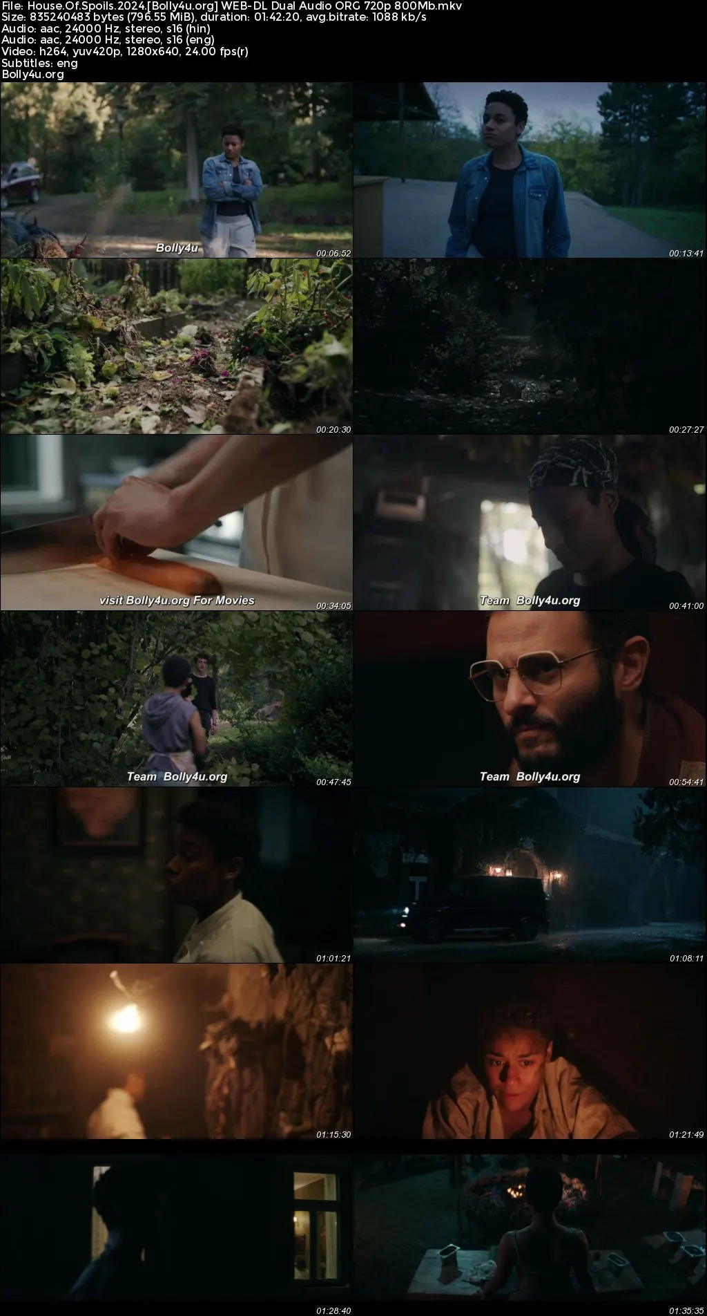 House Of Spoils 2024 WEB-DL Hindi Dual Audio ORG Full Movie Download 1080p  720p  480p