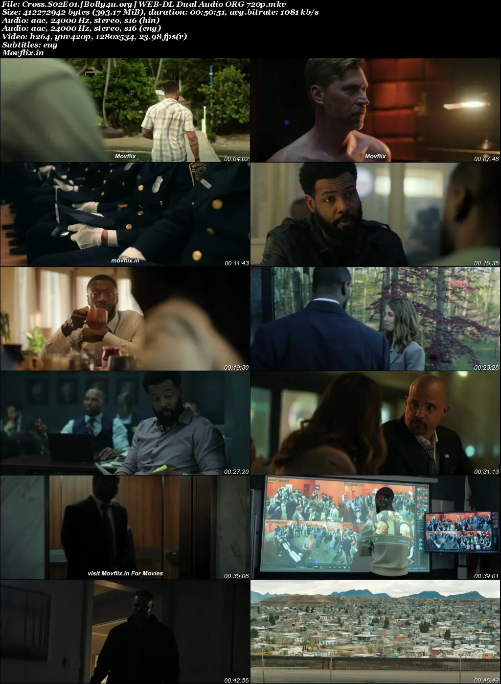 Cross 2026 WEB-DL Hindi Dual Audio ORG S02 Complete Download 720p  480p