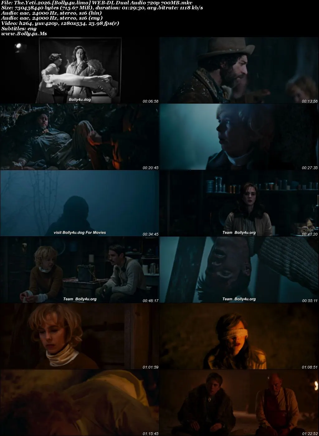 The Yeti 2026 WEB-DL Hindi Dual Audio ORG Full Movie Download 1080p  720p  480p