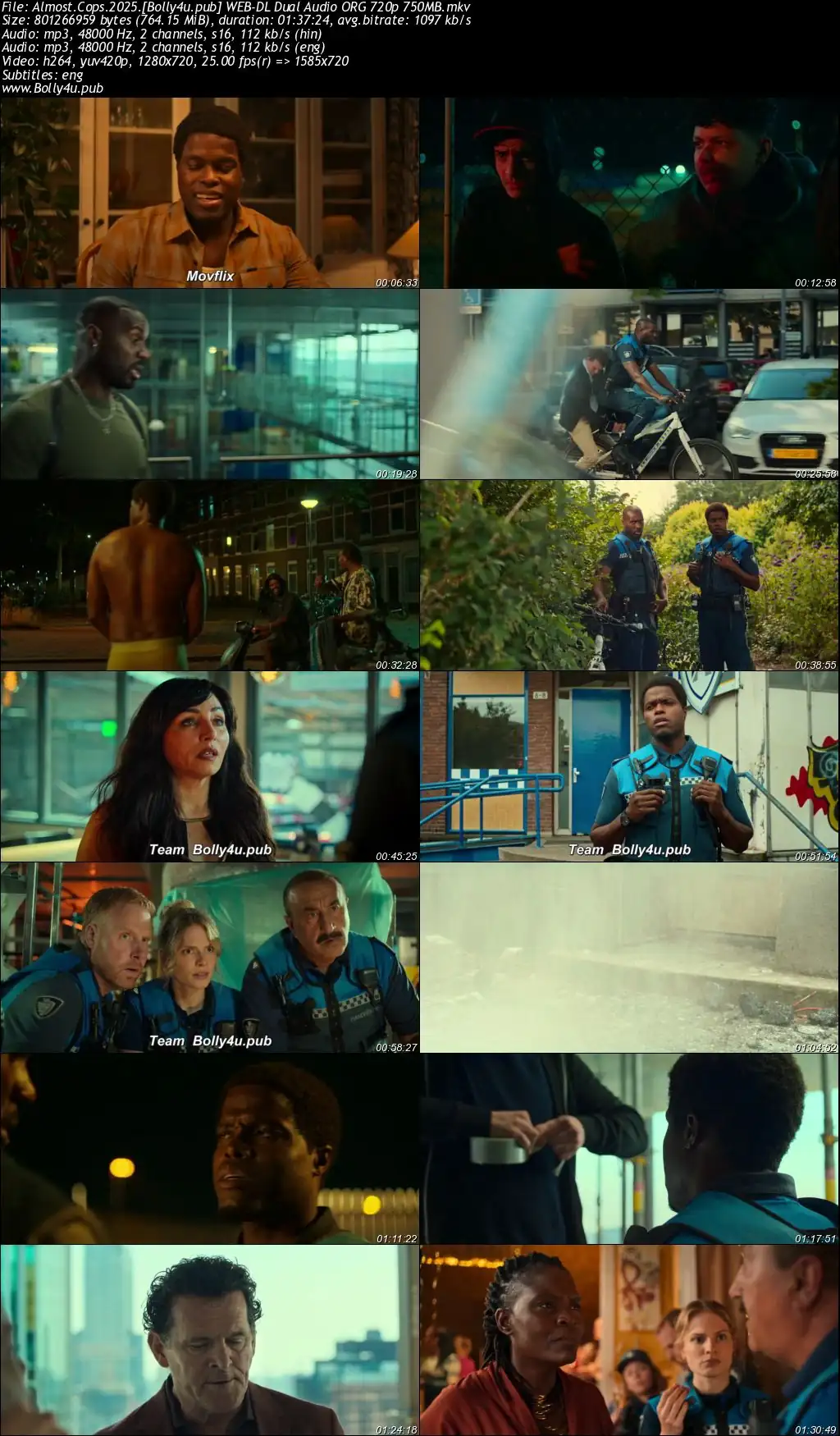 Almost Cops 2025 WEB-DL Hindi Dual Audio ORG Full Movie Download 1080p  720p  480p