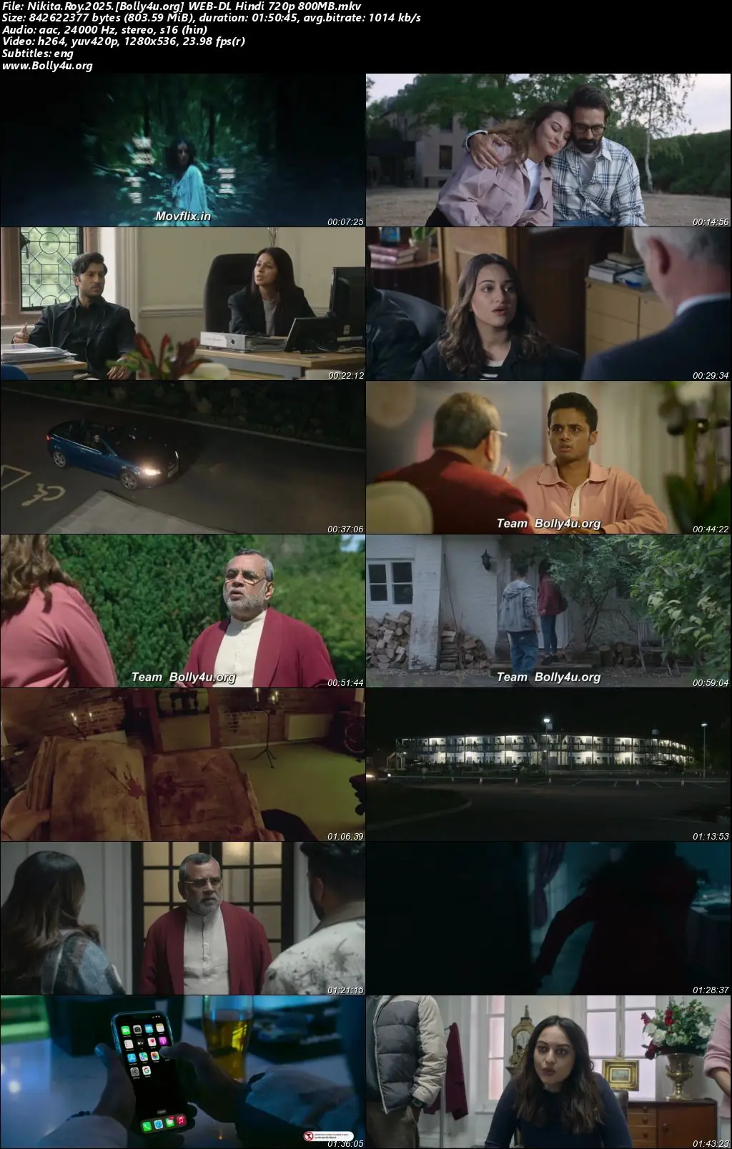 Nikita Roy 2025 WEB-DL Hindi Full Movie Download 1080p  720p  480p