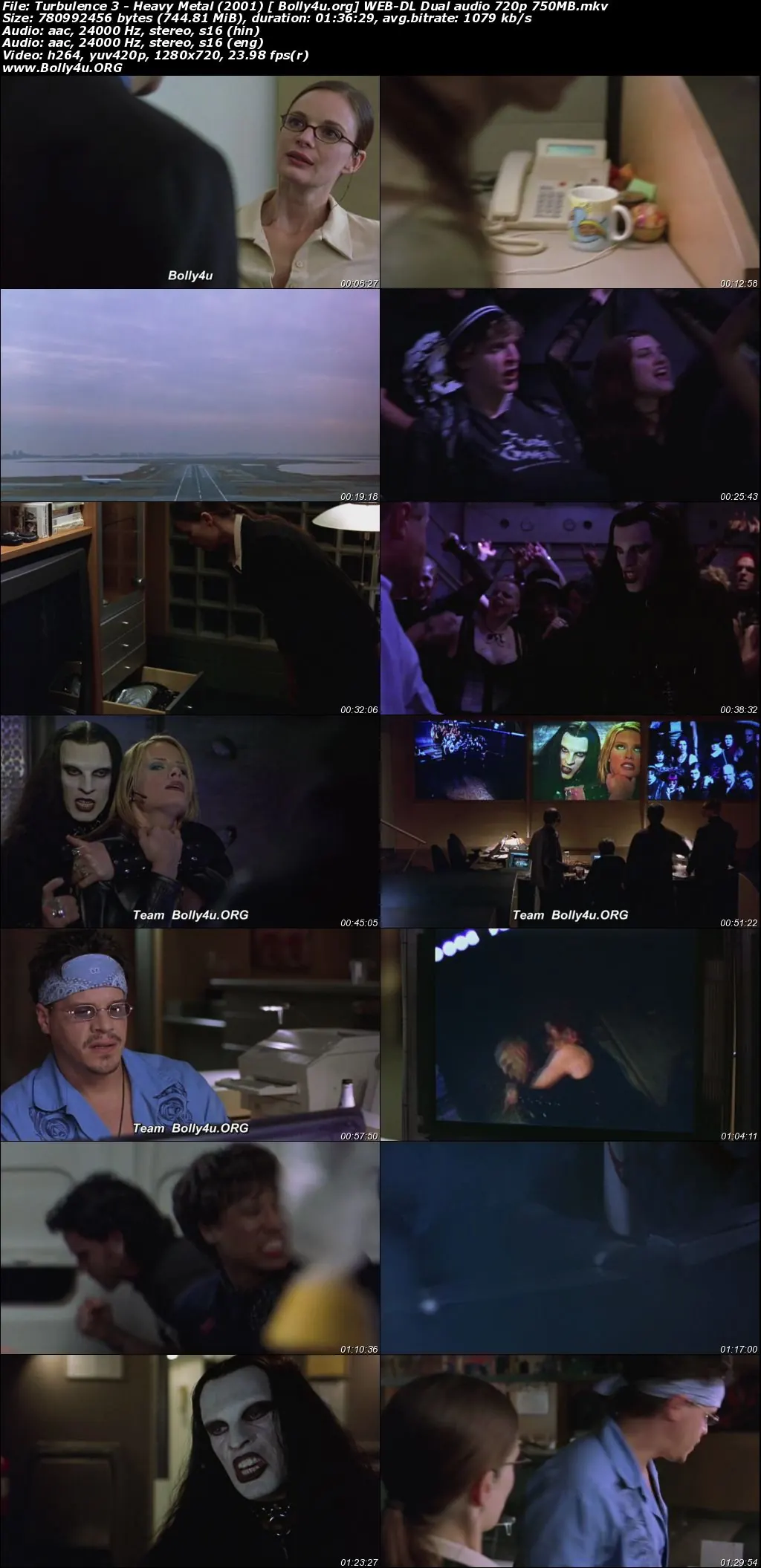Turbulence 3 Heavy Metal 2001 WEB-DL 350Mb Hindi Dual Audio 480p Download