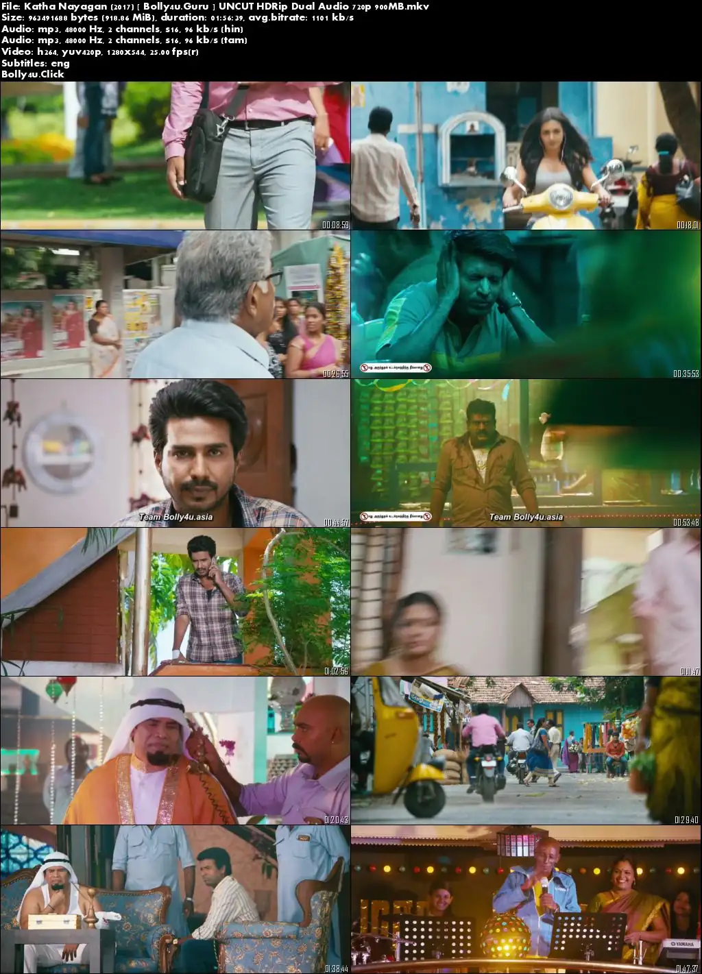 Katha Nayagan 2017 HDRip 900Mb UNCUT Hindi Dual Audio 720p download