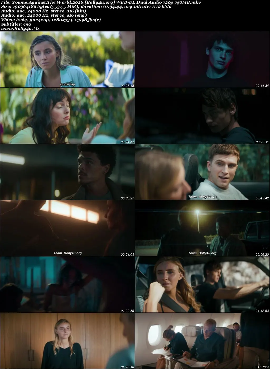 You + Me Against The World 2026 WEB-DL Hindi Dual Audio ORG Full Movie Download 1080p  720p  480p