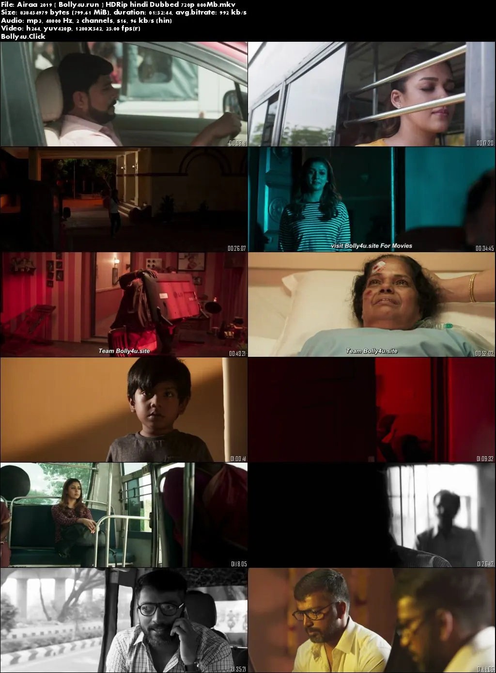 Airaa 2019 HDRip 800Mb Hindi Dubbed 720p Download