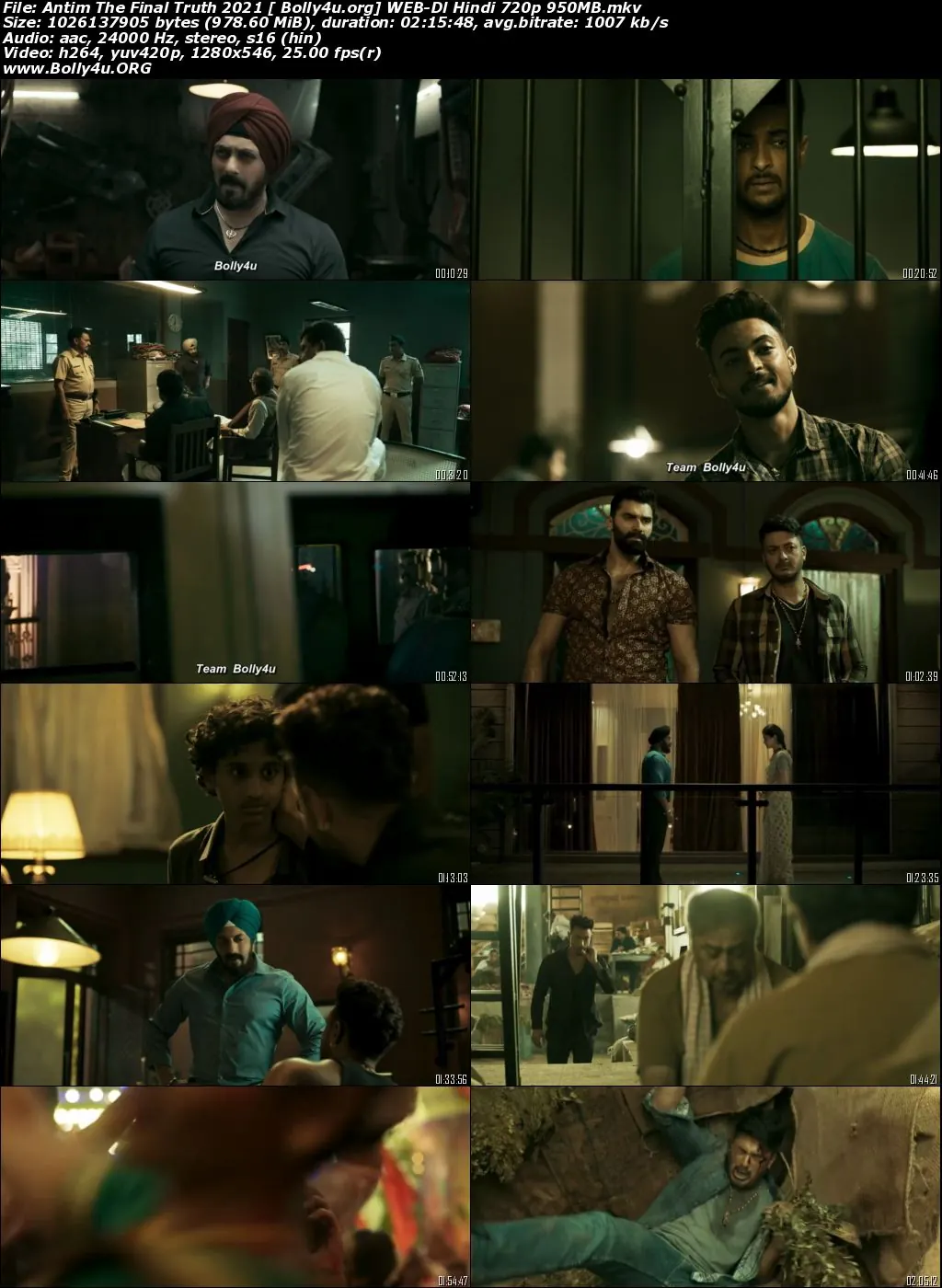 Antim The Final Truth 2021 WEB-DL 950MB Hindi Movie Download 720p Antim The Final Truth 2021 WEB-DL 950MB Hindi Movie Download 720p