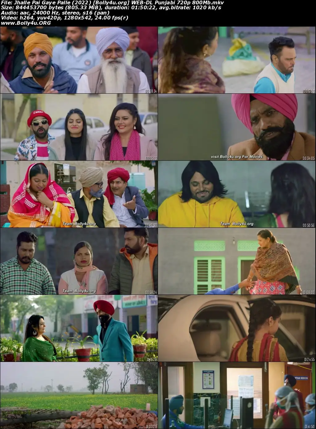 Jhalle Pai Gaye Palle 2022 Punjabi Full Movie Download