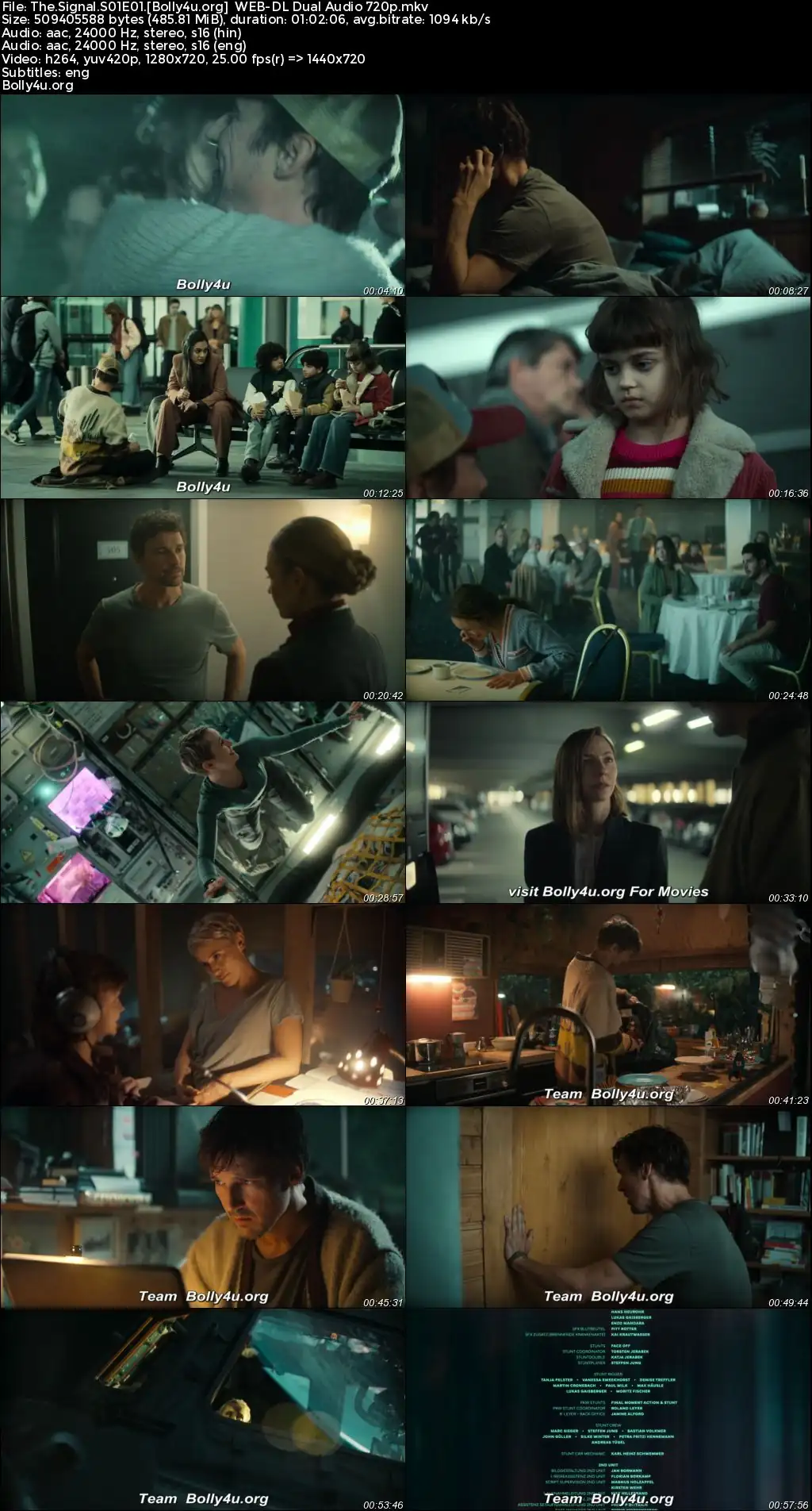 The Signal 2024 WEB-DL Hindi Dual Audio ORG S01 Complete Download 720p  480p