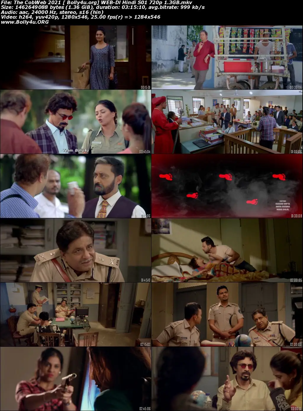 The CobWeb 2021 WEB-DL 600Mb Hindi S01 Download 480p