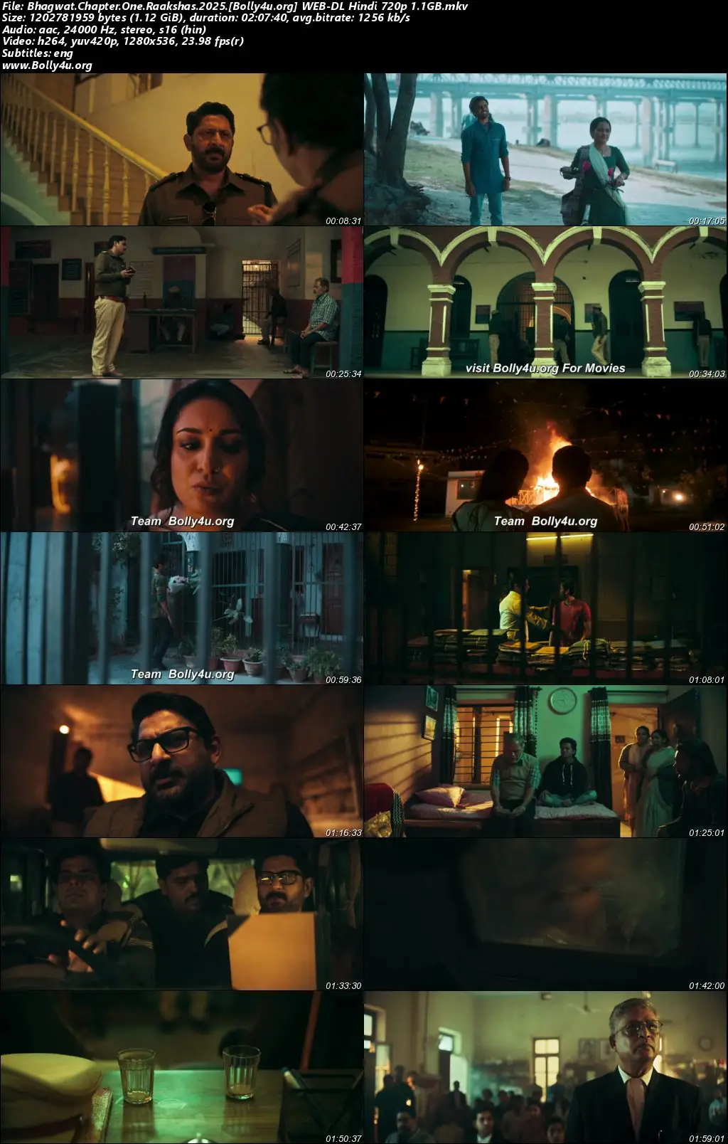 Bhagwat Chapter One Raakshas 2025 WEB-DL Hindi Full Movie Download 1080p  720p  480p