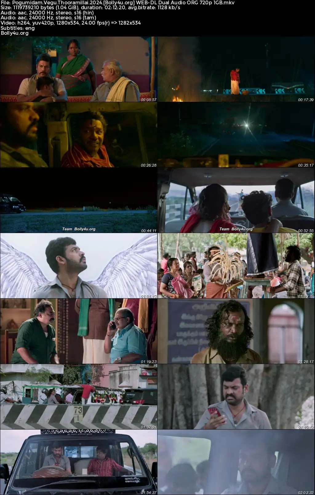Pogumidam Vegu Thooramillai 2024 WEB-DL Hindi Dual Audio ORG Full Movie Download 1080p  720p  480p