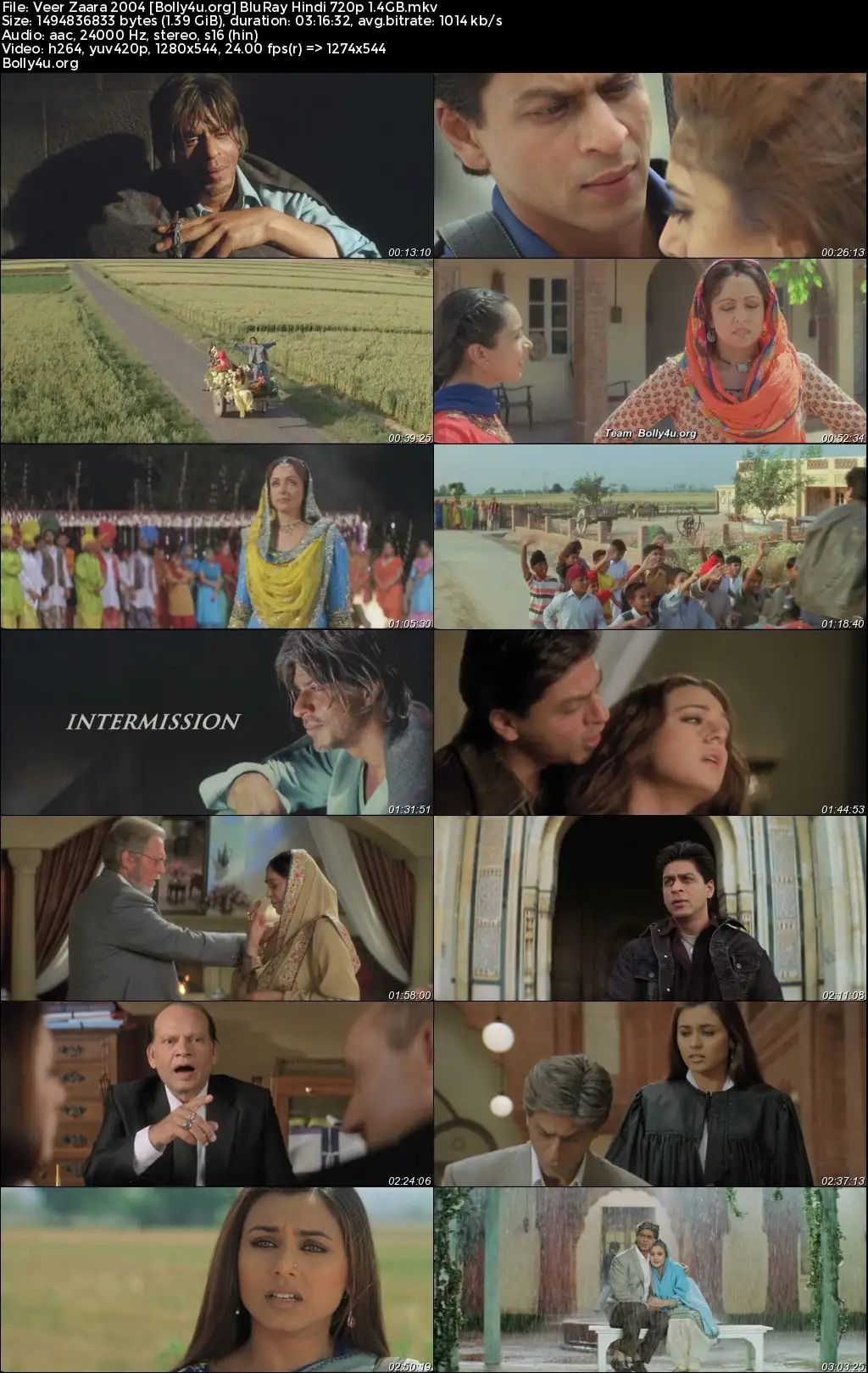 Veer-Zaara 2004 WEB-DL Hindi Full Movie Download 1080p  720p  480p