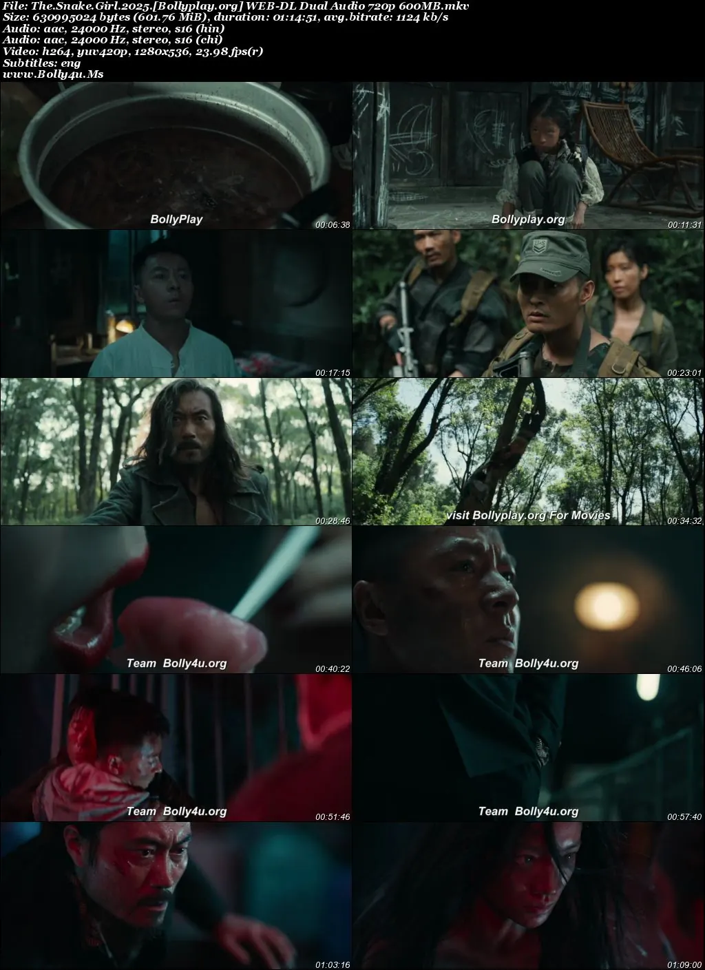 The Snake Girl 2025 WEB-DL Hindi Dual Audio ORG Full Movie Download 1080p  720p  480p