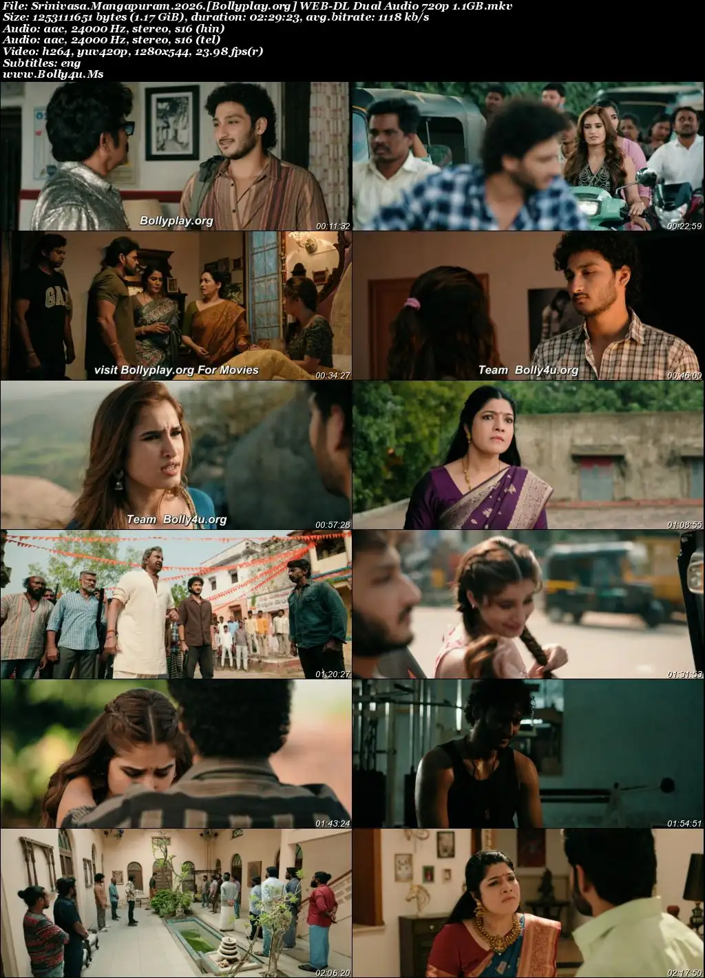 Srinivasa Mangapuram 2026 WEB-DL UNCUT Hindi Dual Audio ORG Full Movie Download 1080p  720p  480p