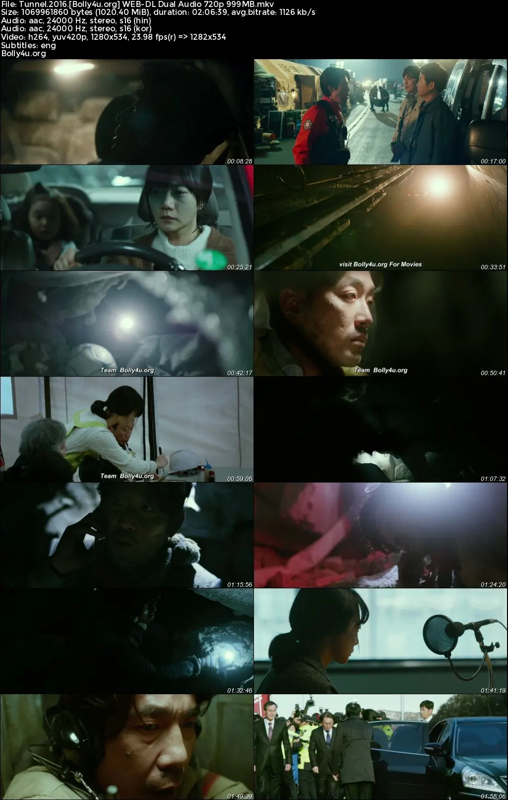 Tunnel 2016 WEB-DL Hindi Dual Audio ORG Full Movie Download 1080p  720p  480p