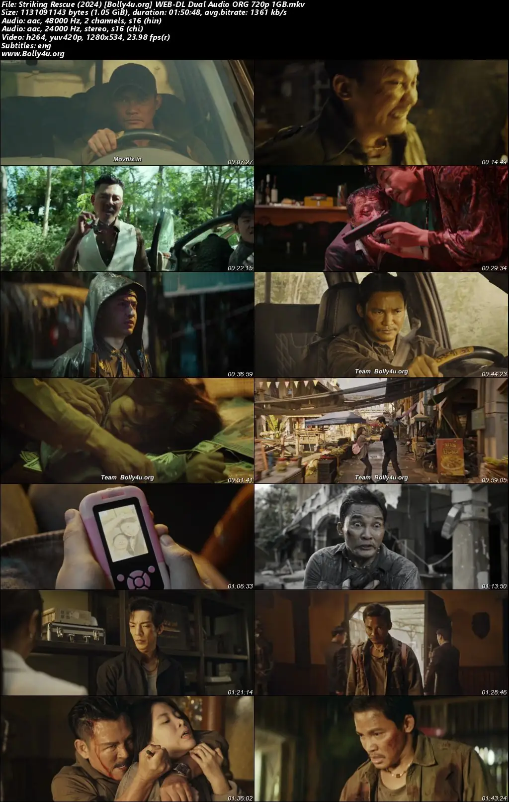 Striking Rescue 2024 WEB-DL Hindi Dual Audio ORG Full Movie Download 1080p  720p  480p
