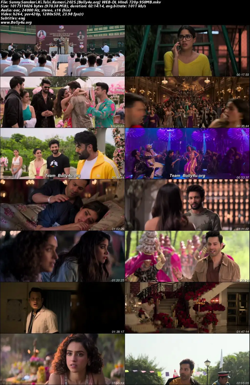 Sunny Sanskari Ki Tulsi Kumari 2025 WEB-DL Hindi Full Movie Download 1080p  720p  480p
