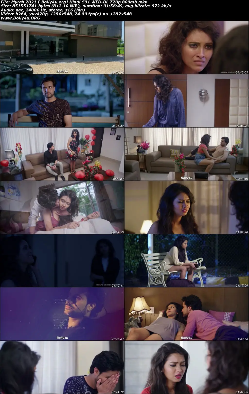 Myrah 2021 WEB-DL 800Mb Hindi S01 Complete Download 720p