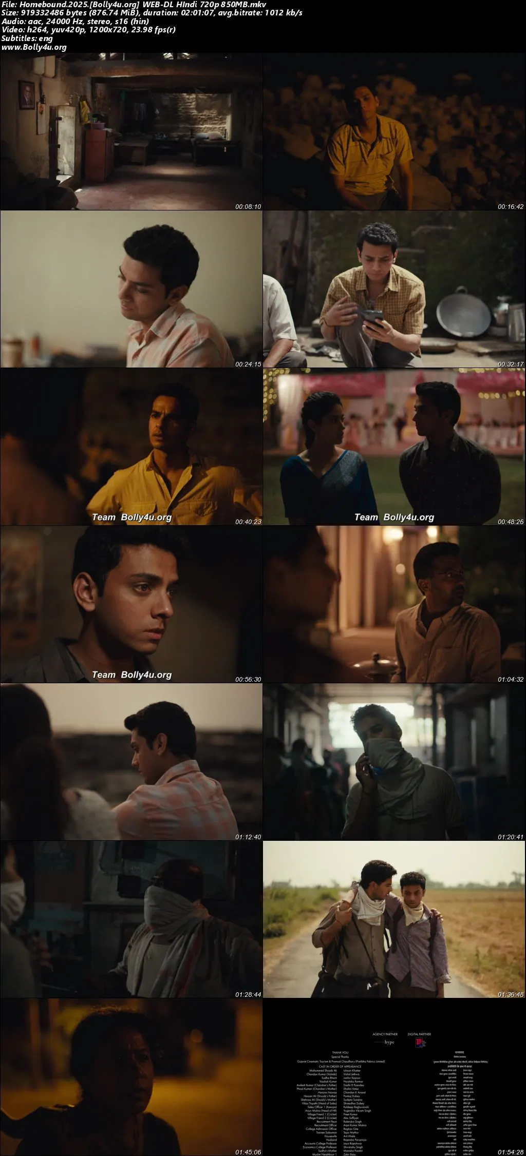 Homebound 2025 WEB-DL Hindi Full Movie Download 1080p  720p  480p