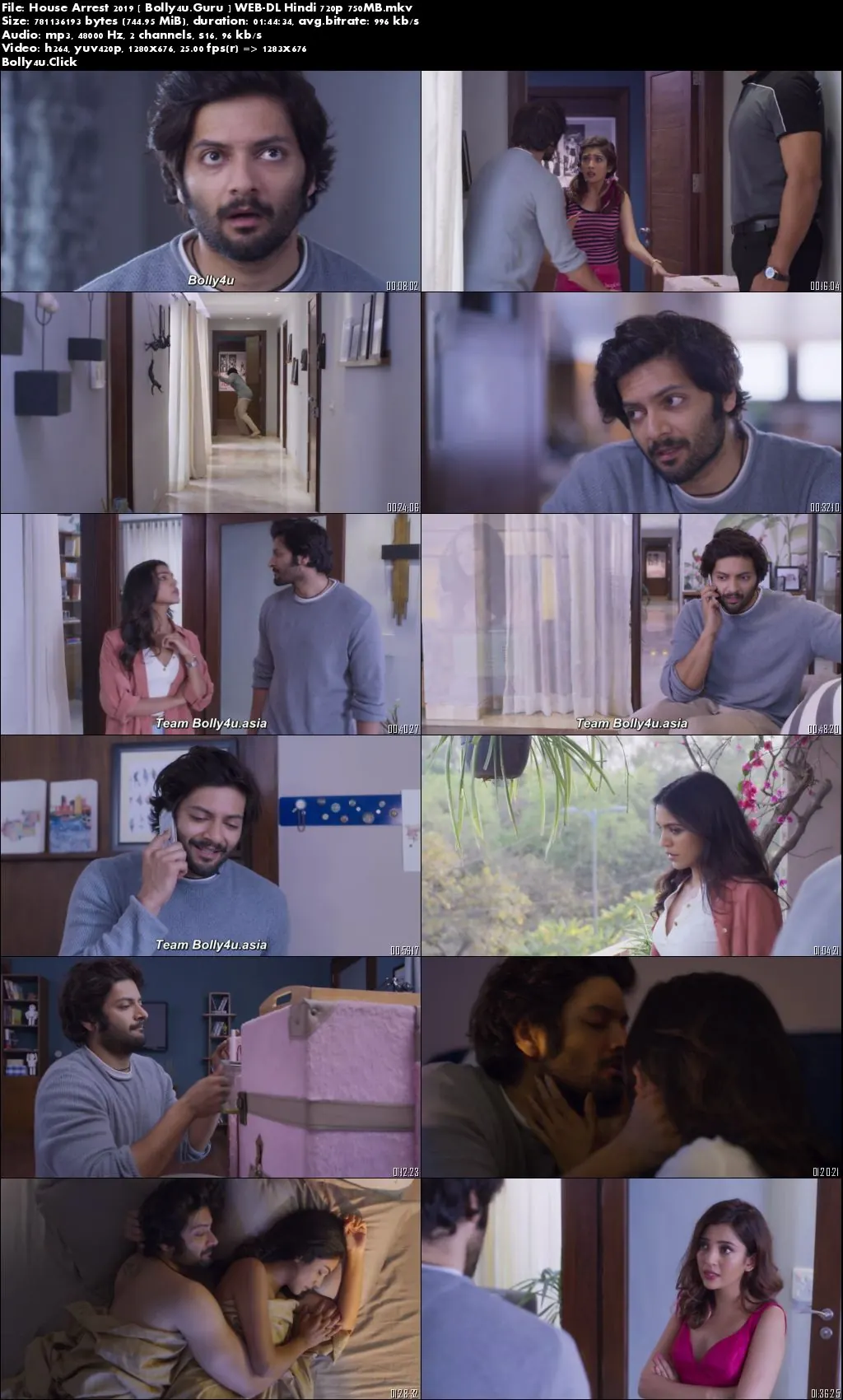 House Arrest 2019 WEB-DL 300Mb Full Hindi Movie Download 480p