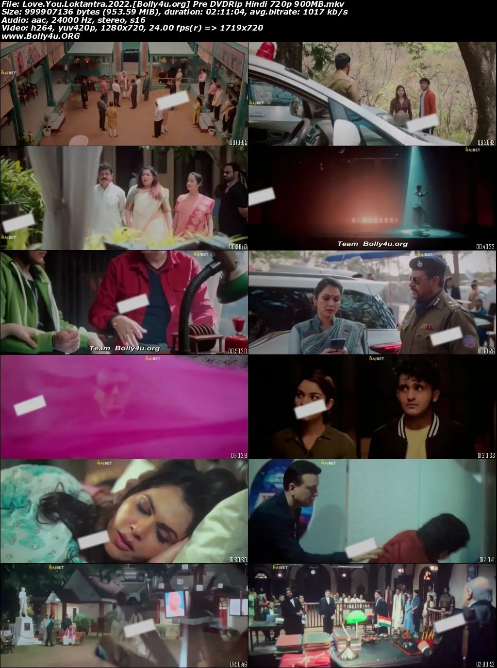Love You Loktantra 2022 Pre DVDRip Hindi Full Movie Download 720p  480p