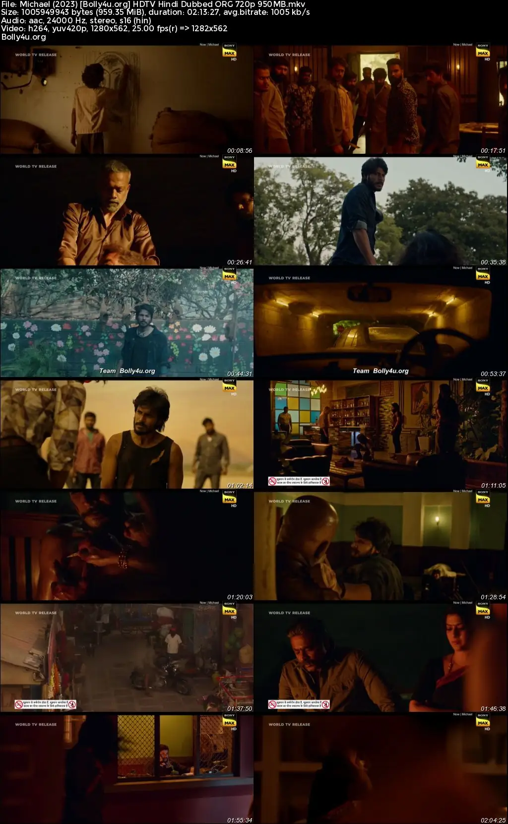 Michael 2023 HDTV Hindi Dubbed ORG Full Movie Download 1080p  720p  480p