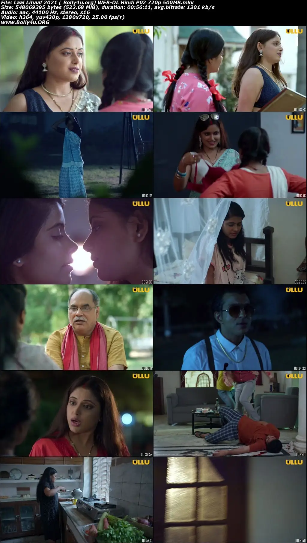 Laal Lihaaf 2021 WEB-DL 500MB Hindi Part 02 ULLU 720p Download