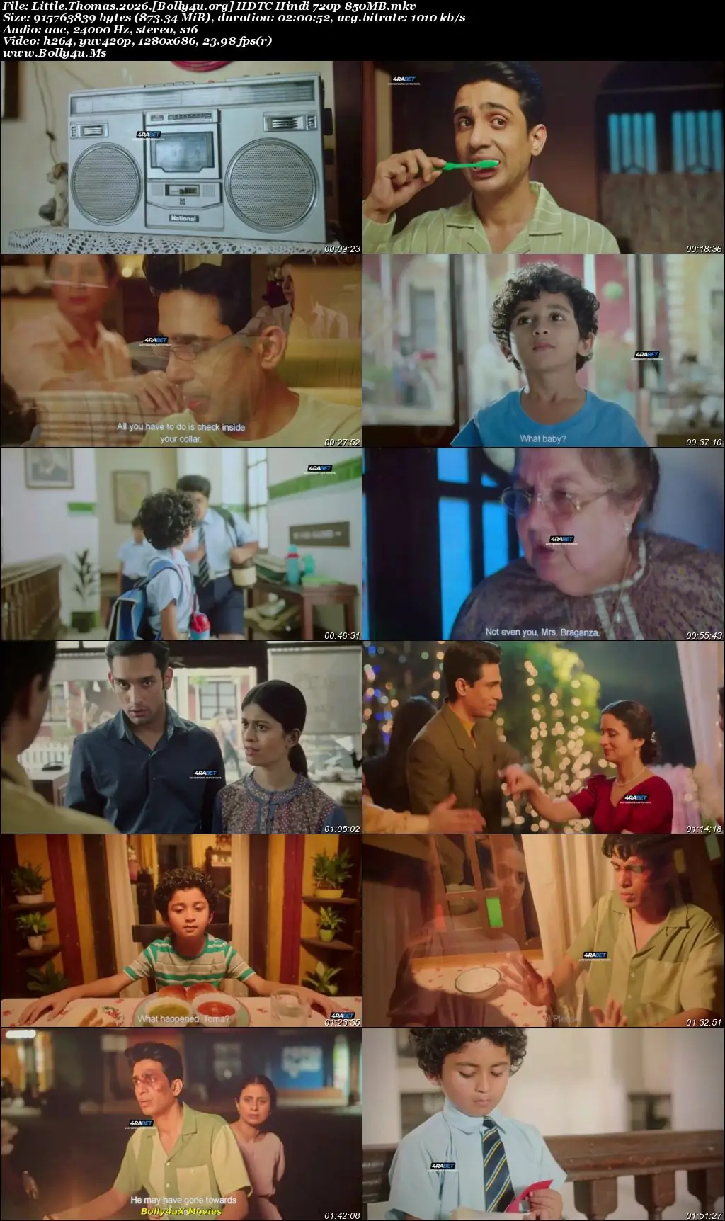Little Thomas 2026 HDTC Hindi Full Movie Download 1080p  720p  480p