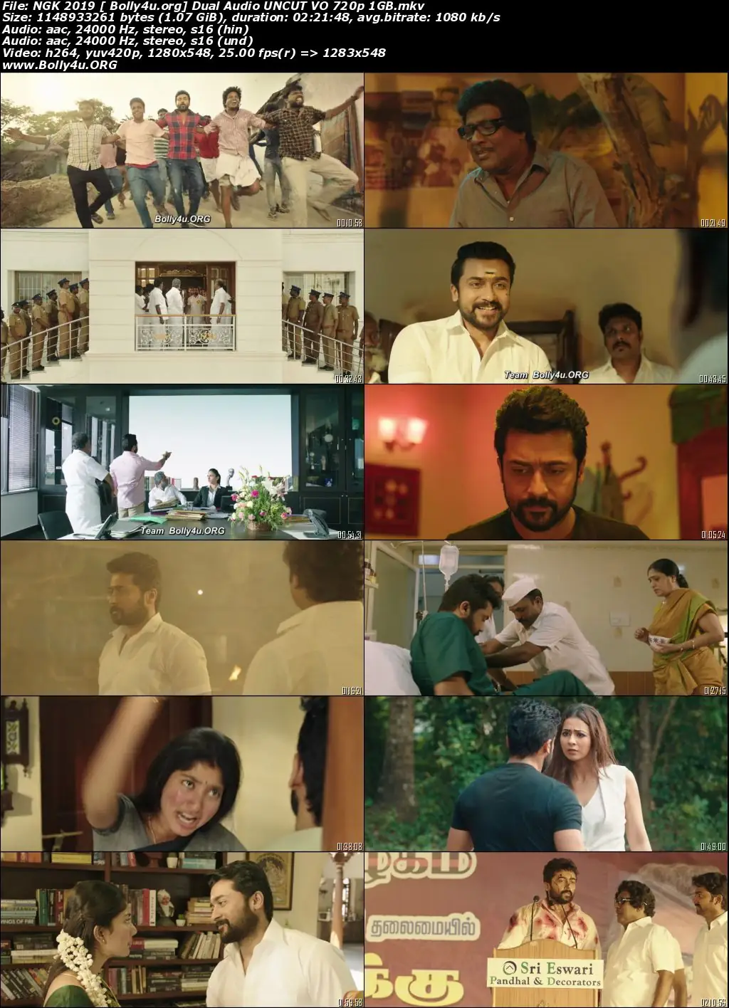 NGK 2019 WEB-DL 1GB UNCUT Hindi VO Dual Audio 720p Download