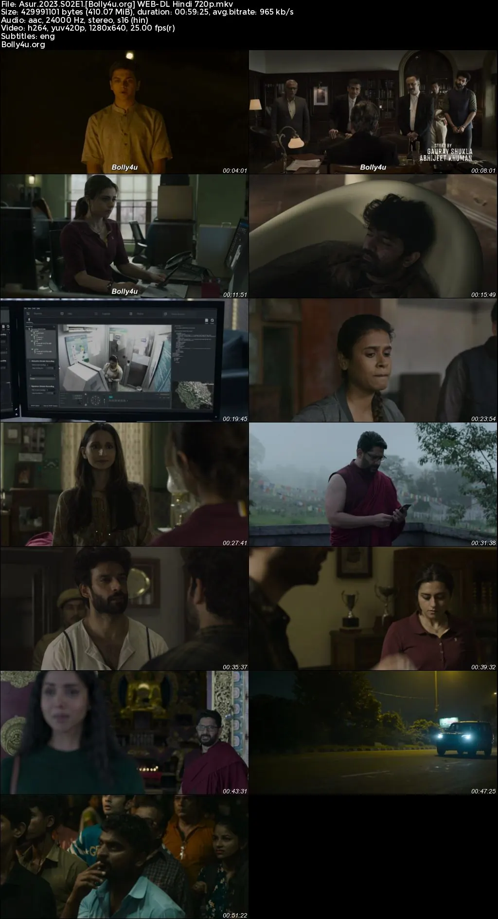 Asur 2023 WEB-DL Hindi S02 Complete Download 720p  480p