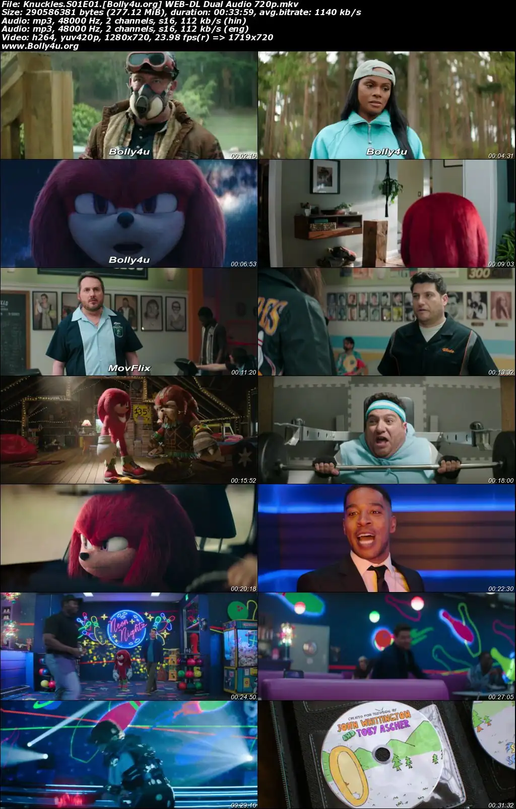 Knuckles 2024 WEB-DL Hindi Dual Audio ORG S01 Complete Download 720p  480p