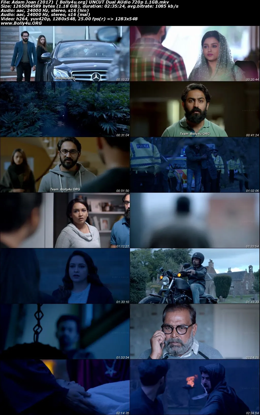 Adam Joan 2017 HDRip 1.1GB UNCUT Hindi Dual Audio 720p Download