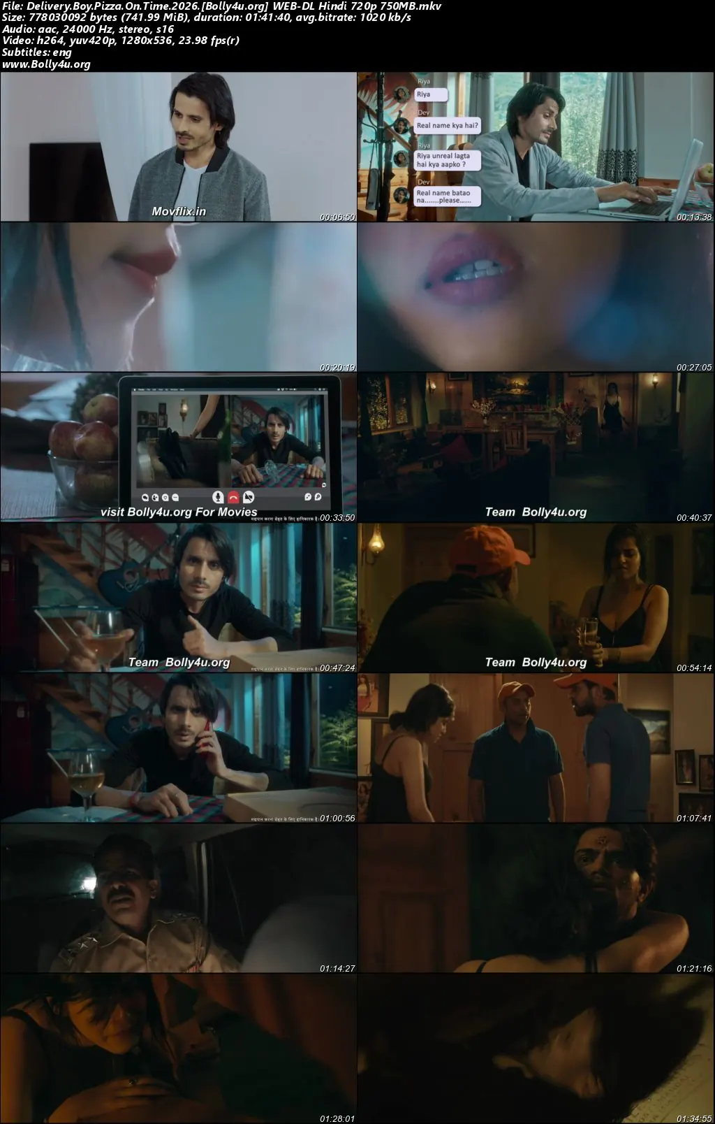 Delivery Boy Pizza On Time 2026 WEB-DL Hindi Full Movie Download 1080p  720p  480p