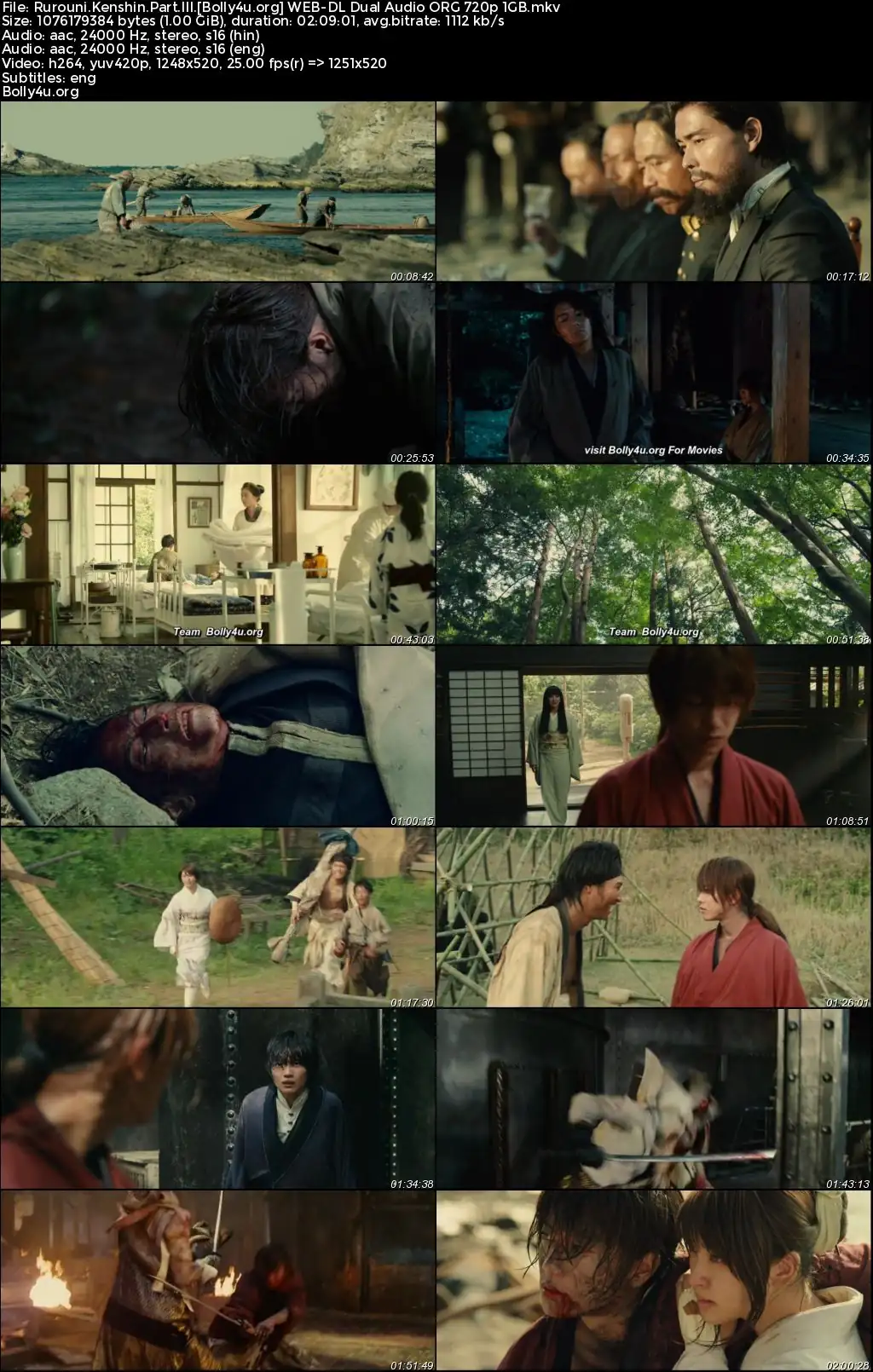 Rurouni Kenshin Part III The Legend Ends 2014 WEB-DL Hindi Dual Audio ORG Full Movie Download 1080p  720p  480p