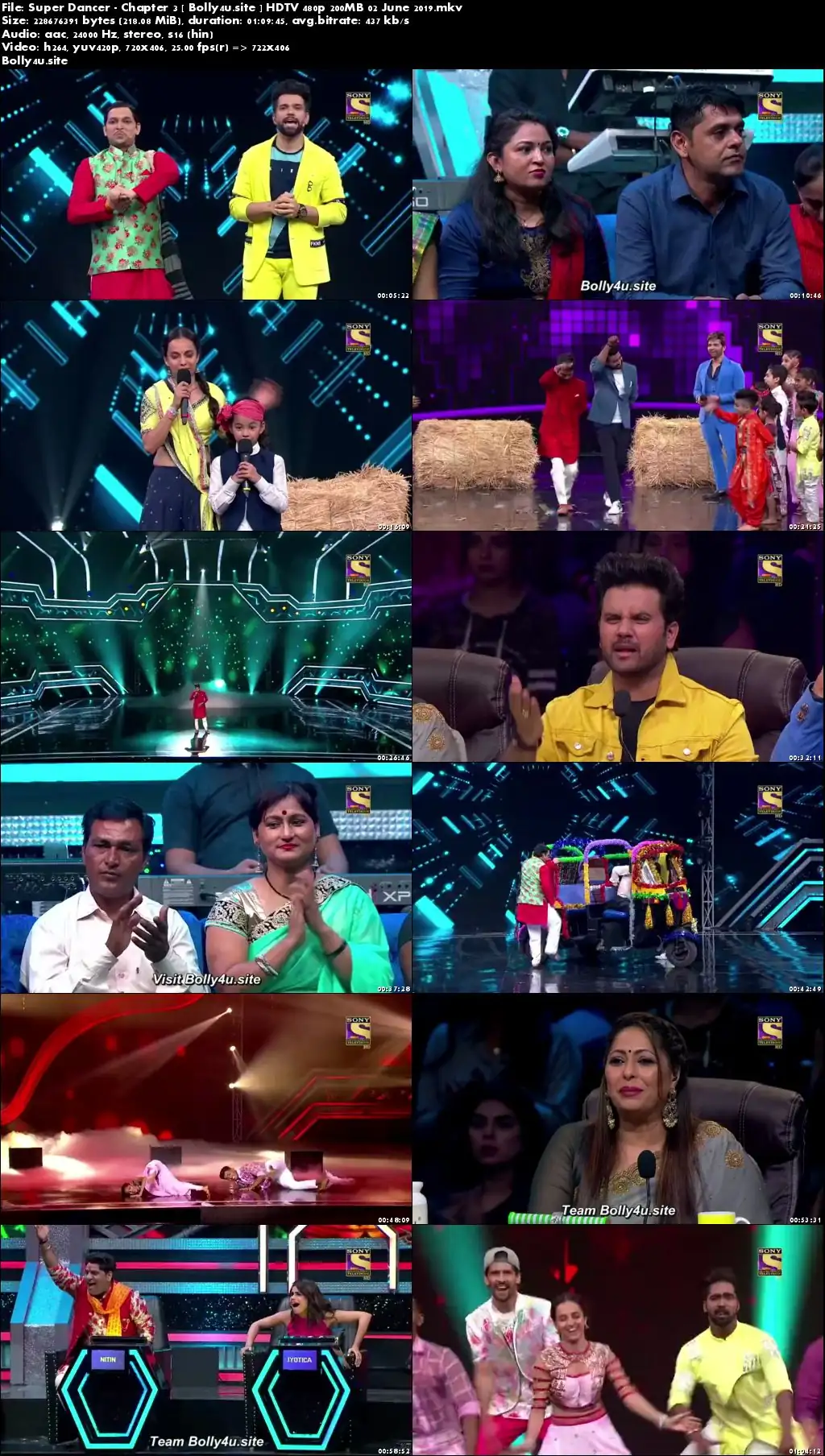 Super Dancer Chapter 3 HDTV 480p 200MB 02 June 2019 Download