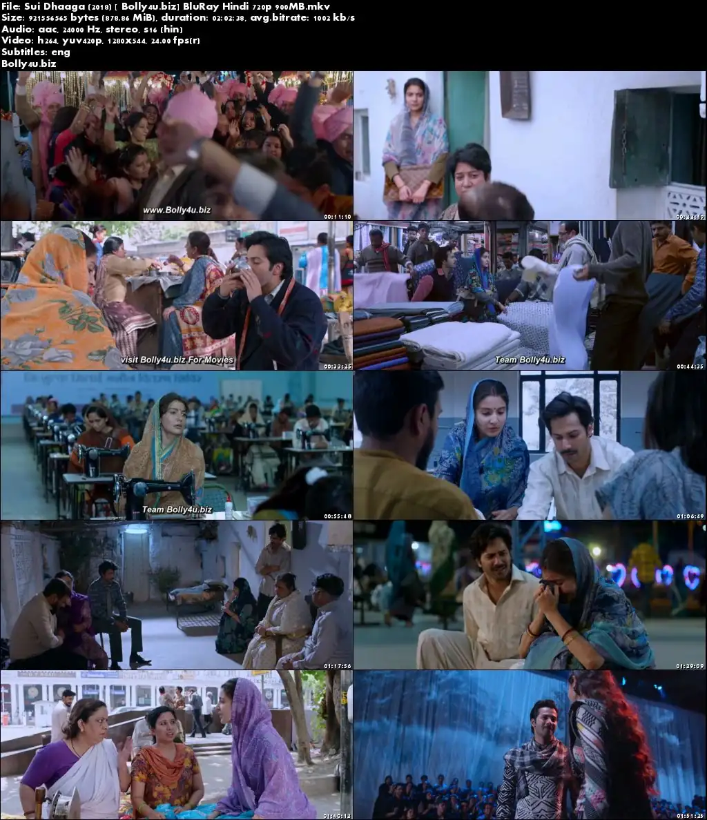 Sui Dhaaga 2018 BluRay 350MB Full Hindi Movie Download 480p ESub