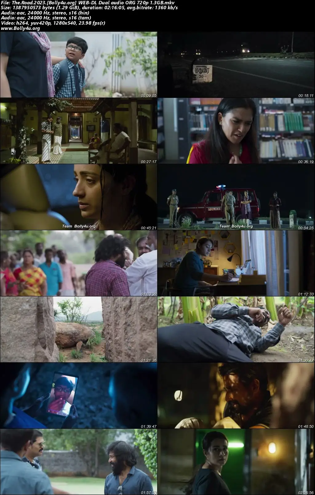 The Road 2023 WEB-DL UNCUT Hindi Dual Audio ORG Full Movie Download 1080p  720p  480p