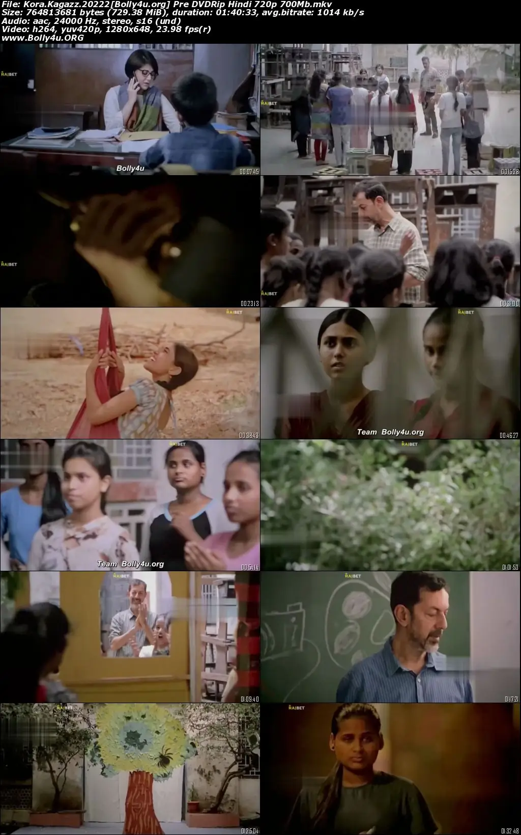 Kora Kagazz 2022 Pre DVDRip Hindi Full Movie Download 720p  480p